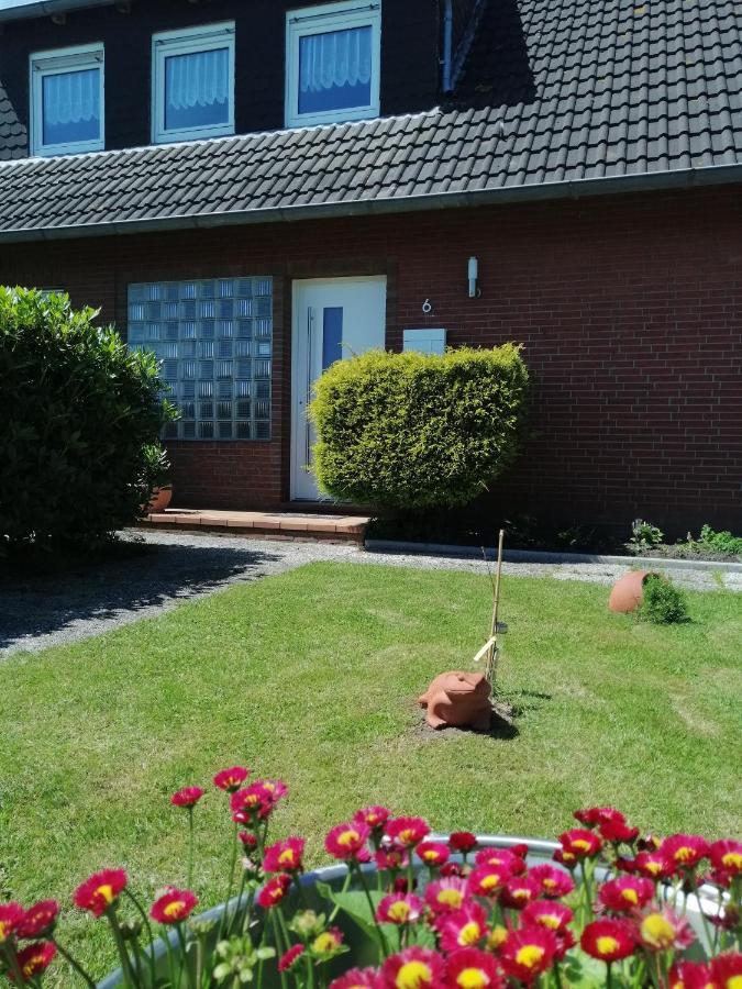 Apartamento Haus Valentin Dornum Exterior foto